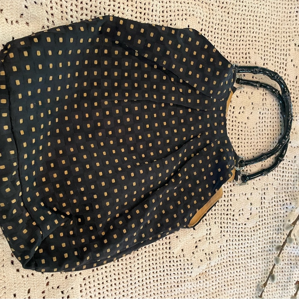 Large vintage handmade tote